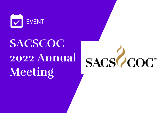 SACSCOC 2022 Annual Meeting