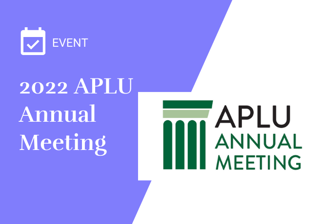 2022 APLU Annual Meeting