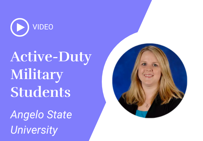Active-Duty Military Students