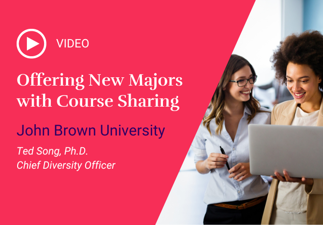 Offering New Majors with Course Sharing