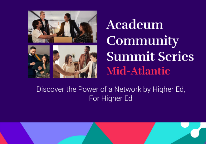 Acadeum Mid-Atlantic Community Summit