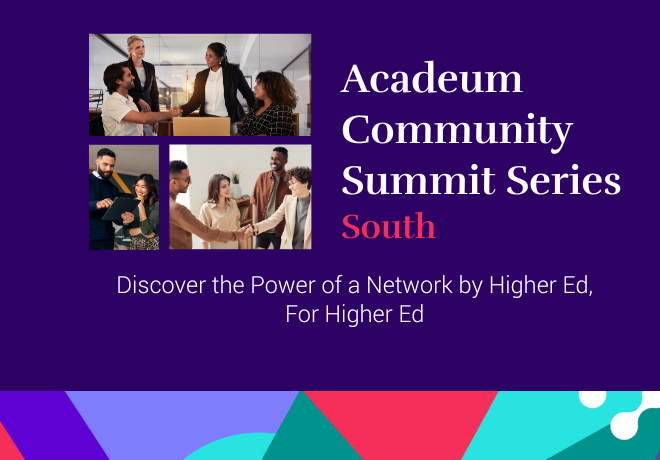 Acadeum South Community Summit