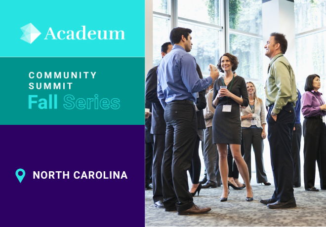 Acadeum North Carolina Community Summit