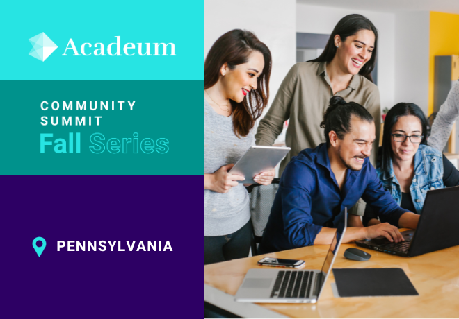 Acadeum Pennsylvania Community Summit